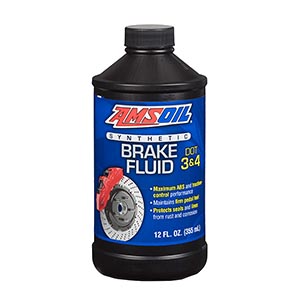 DOT 3 and DOT 4 Synthetic Brake Fluid